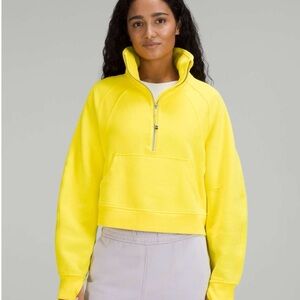 Lululemon Scuba Oversized Funnel Neck Half Zip